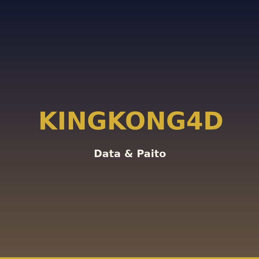 Data king kong 4d 2025 colok bebas Kingkong4D 23 hari (09734)